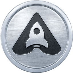 Accrew +1UP silver tier coin
