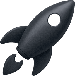 Rocket icon for Accrew Boosted status