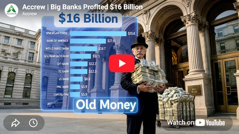 Accrew | Big Banks Profited $16 Billion